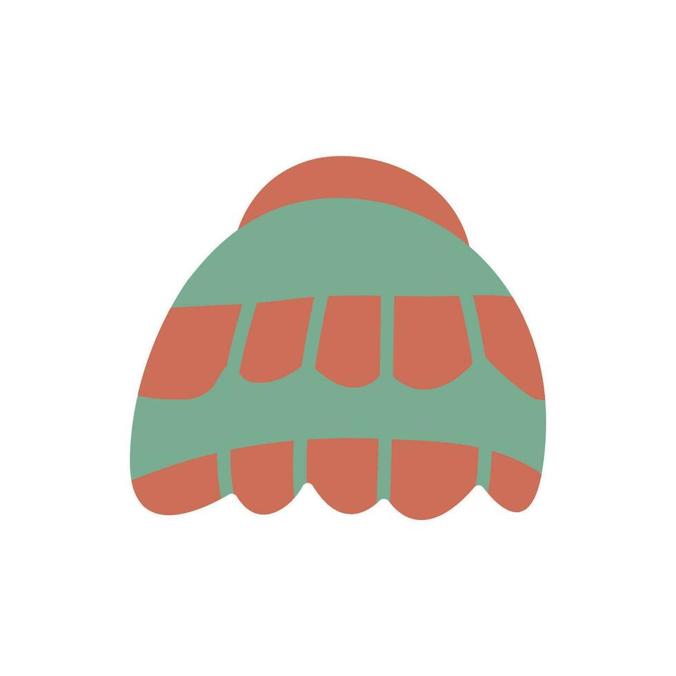 Vector seashell hand drawn,