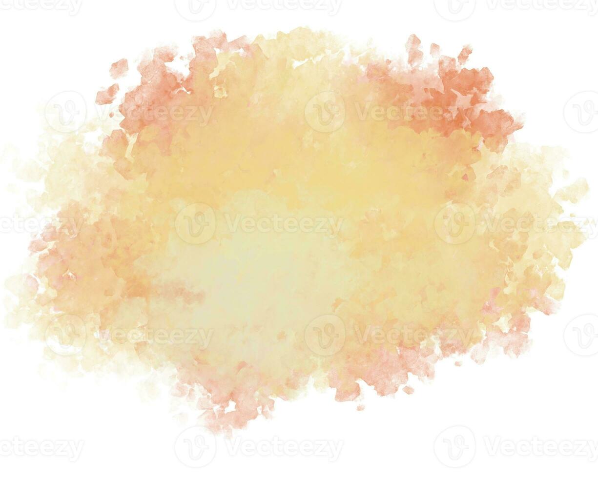The watercolor wallpapers soft pastel. Autumn colors blend textured background. photo