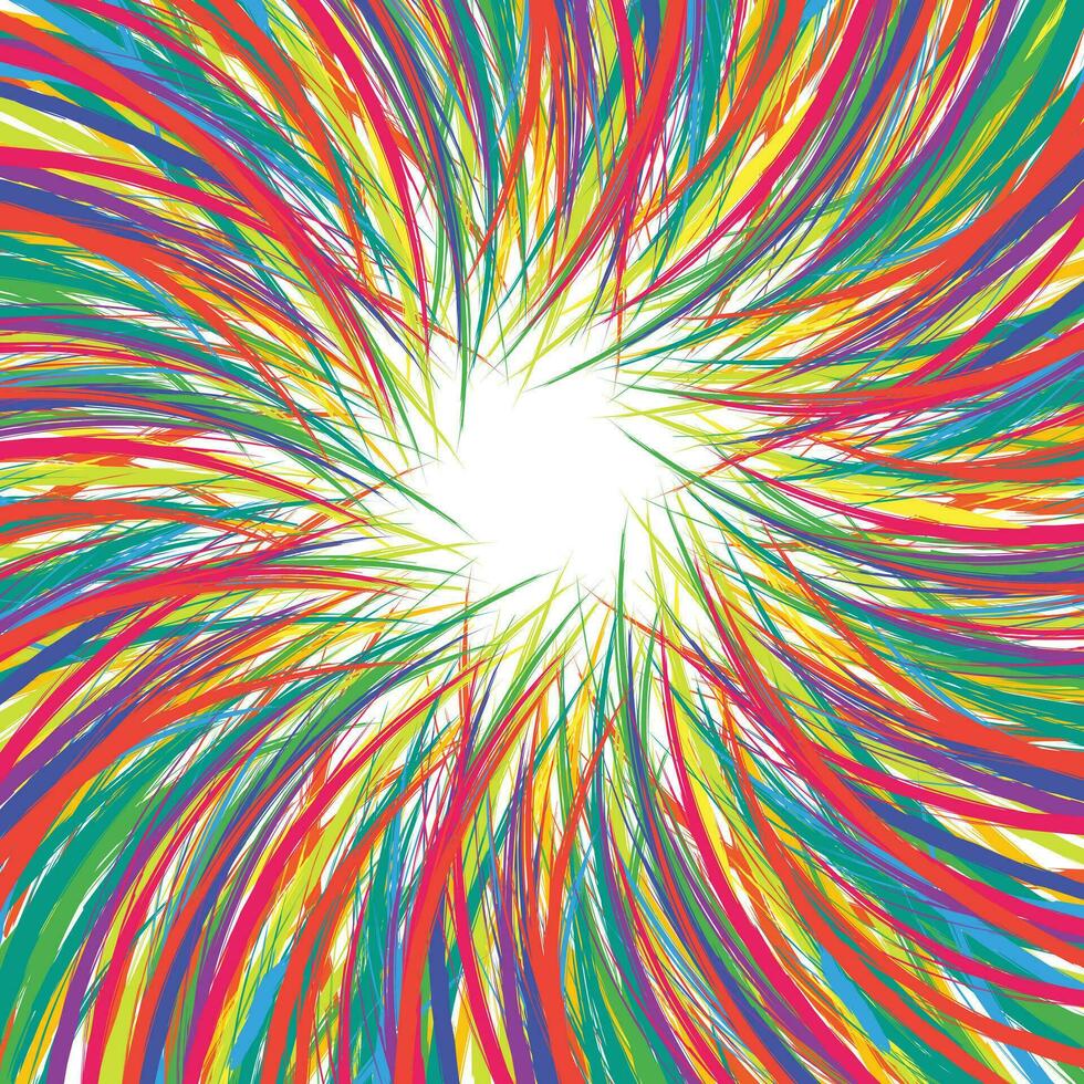 Abstract background design with colorful painting style vector