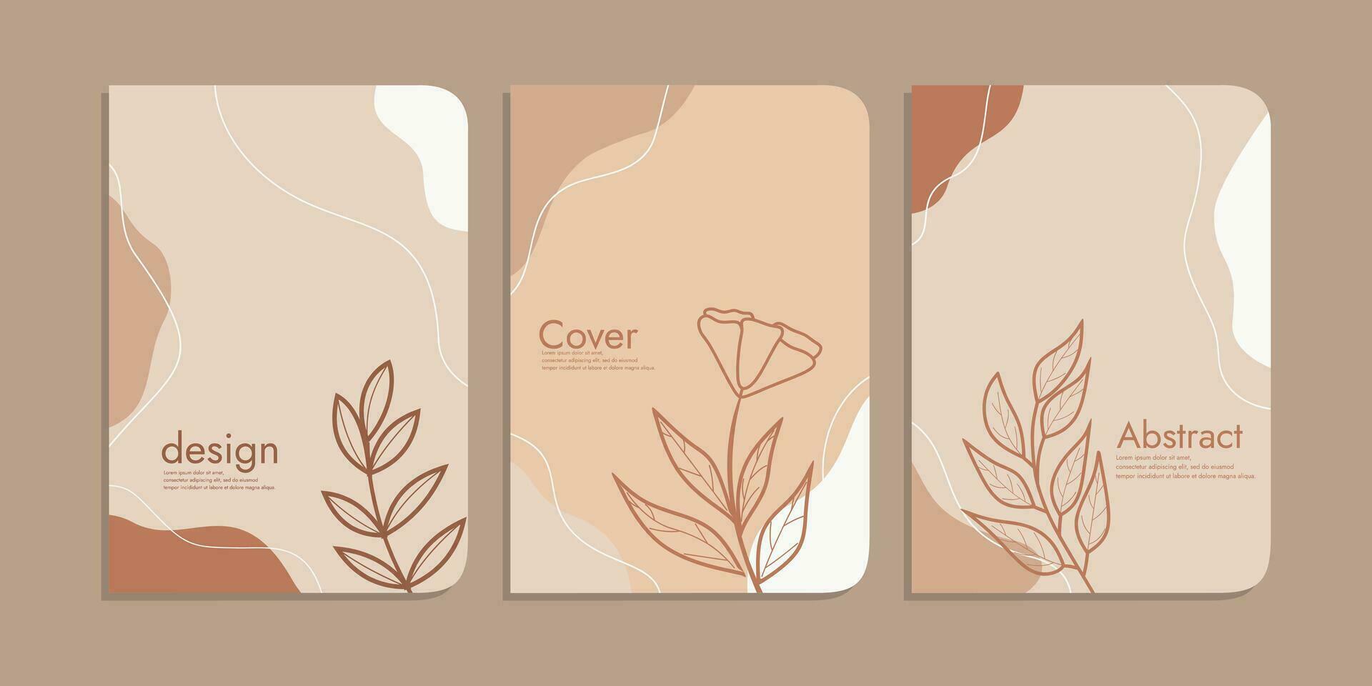 cubrir diseño con floral modelo. belleza botánico resumen antecedentes. Talla a4 para colegio libros, cuadernos, libros, diarios, planificadores, folletos, catálogos vector