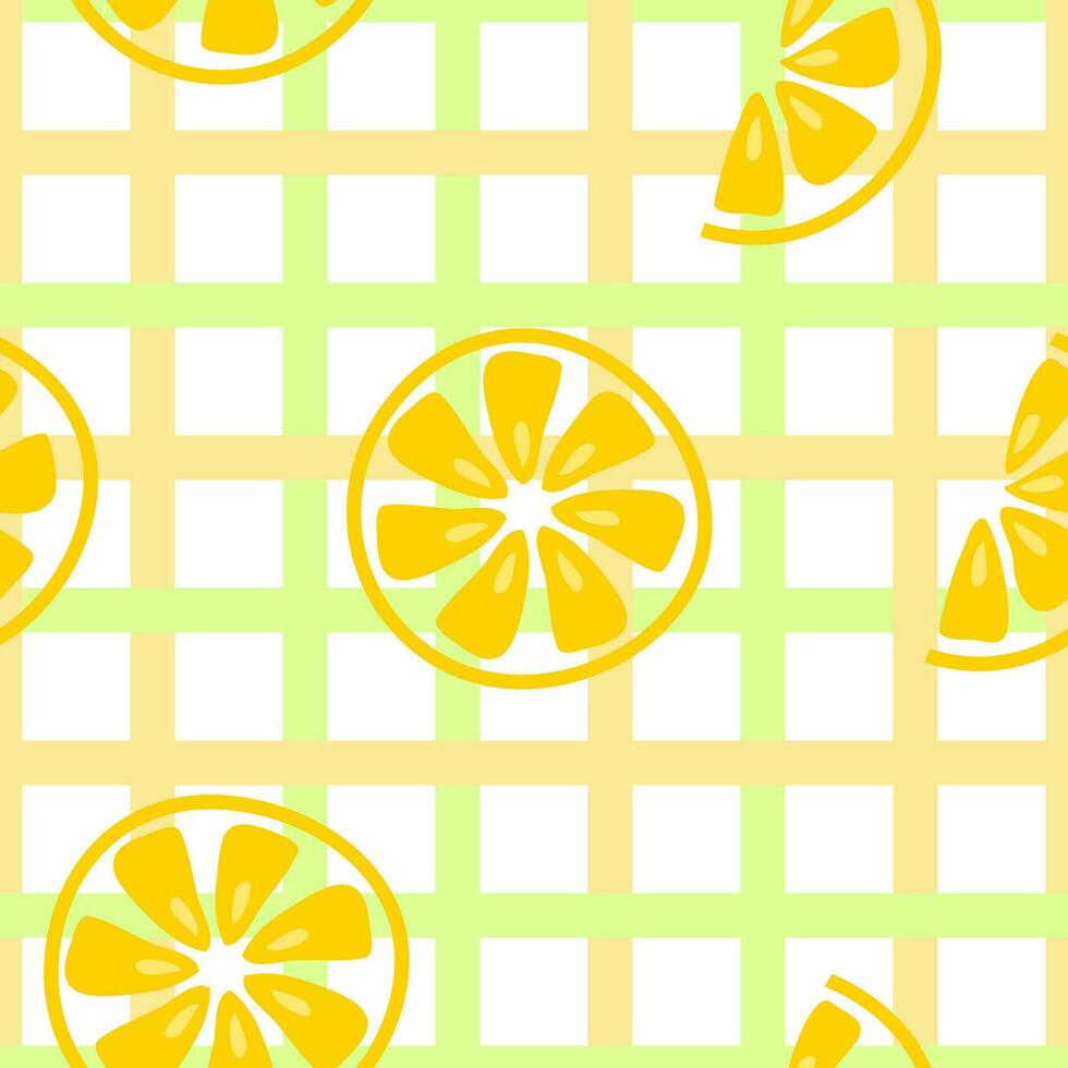 patrón sin costuras de limón vector