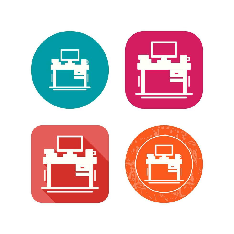 Desk Vector Icon
