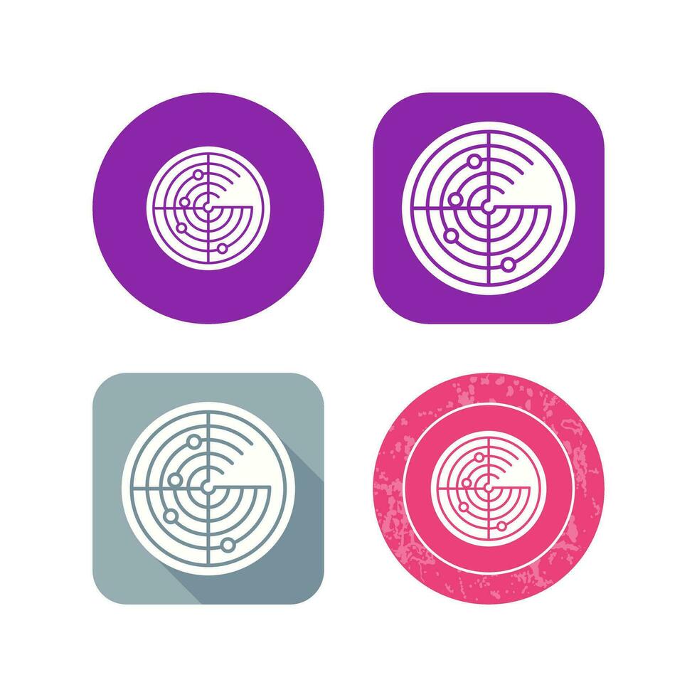 Radar Vector Icon