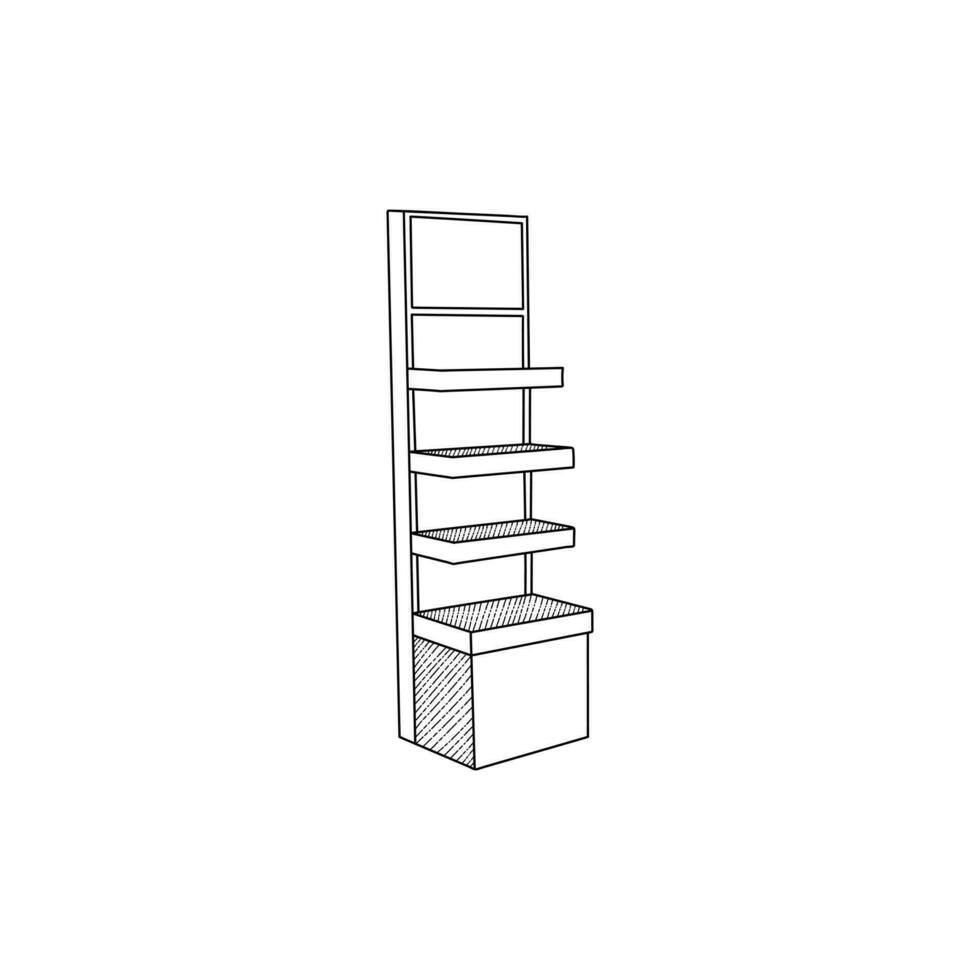 estar tienda mueble minimalista logo, vector icono ilustración diseño modelo