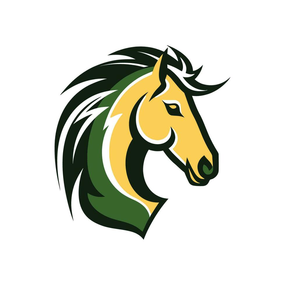 Horse Animal Logo Illustration Vector Design Template