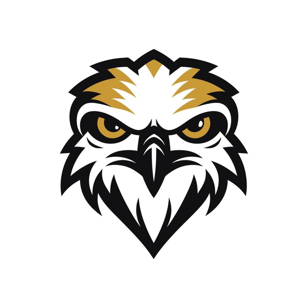 Falcon, Eagle, Hawk Bird Logo Illustration Vector Design