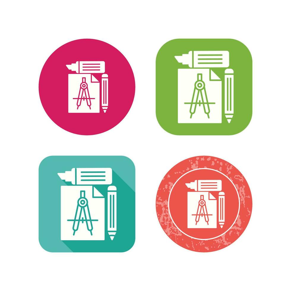 Study Tools Vector Icon