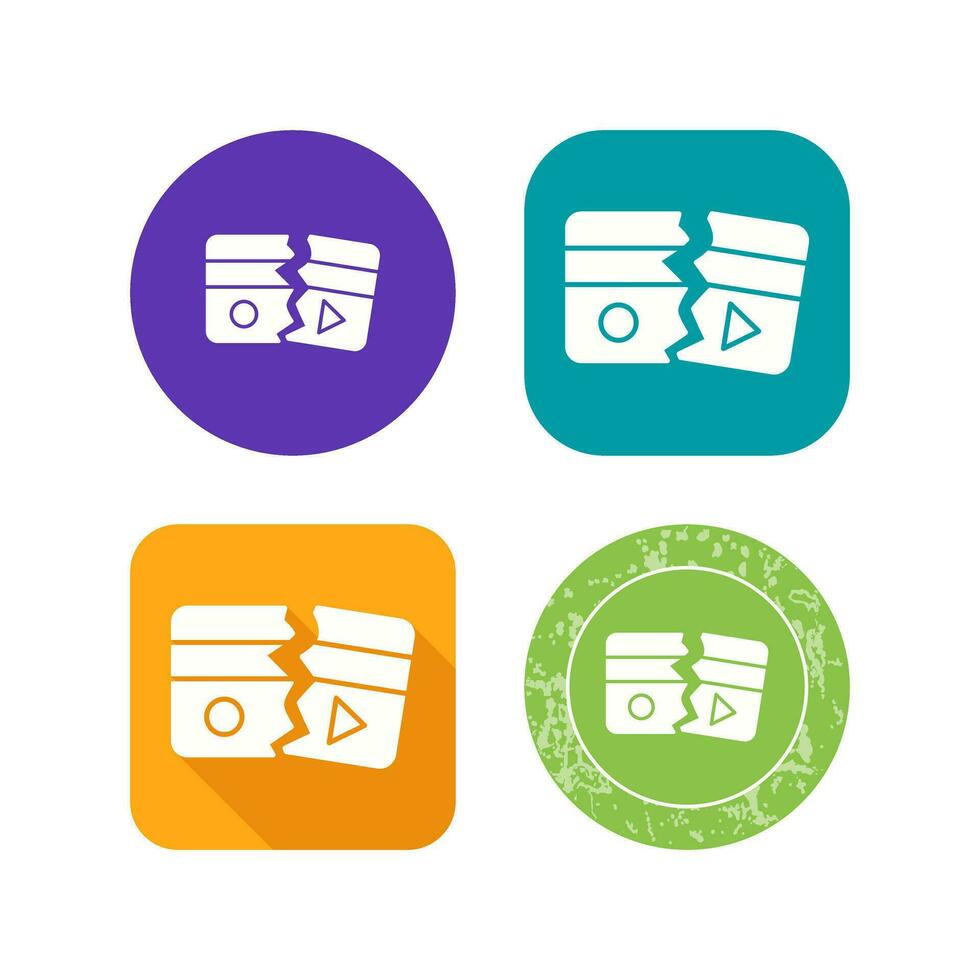 Broken Vector Icon