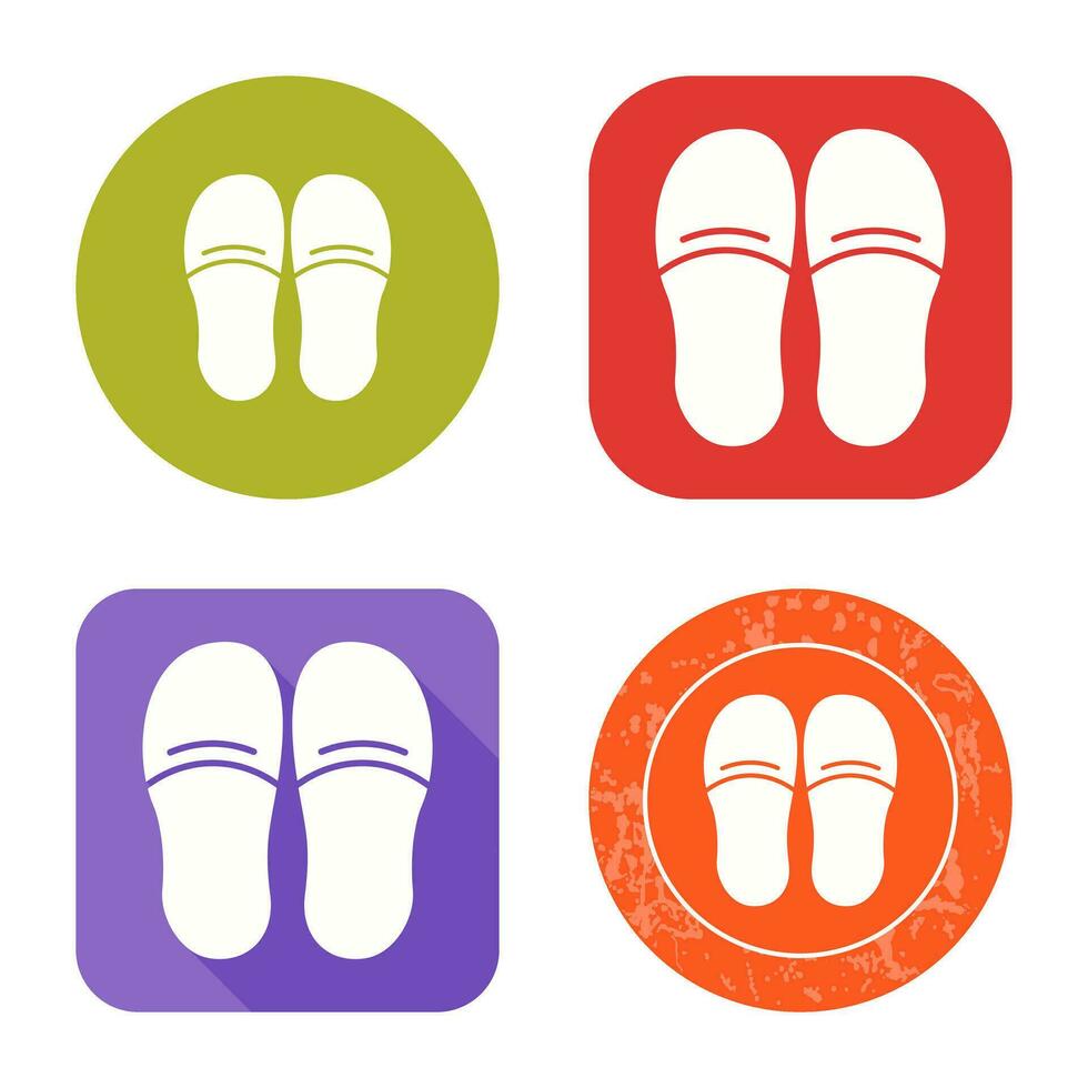 Slippers Vector Icon