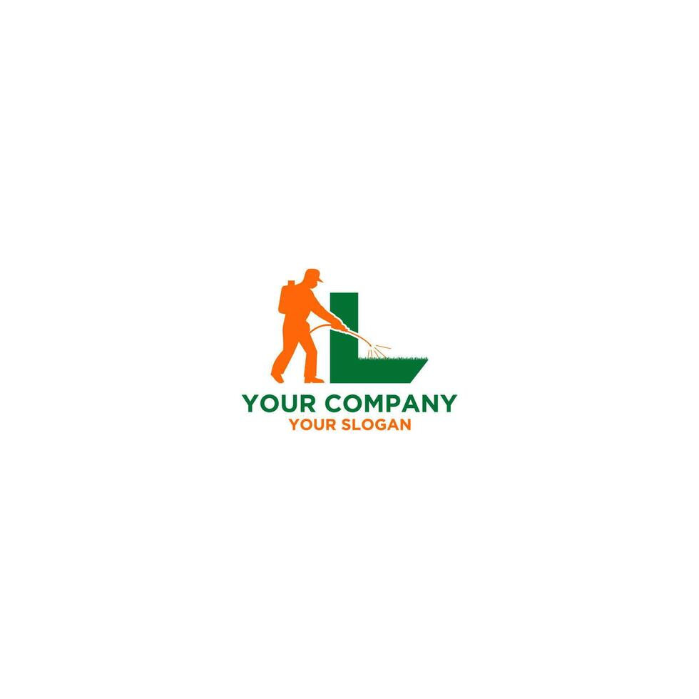 L Pest Control Logo Design Vector 25886433 Vector Art at Vecteezy