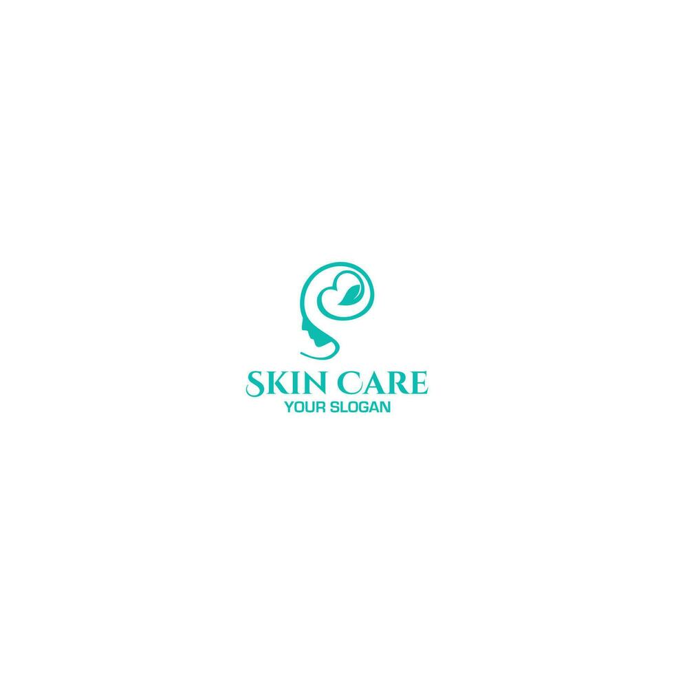 S Skin Care Logo Design Vector