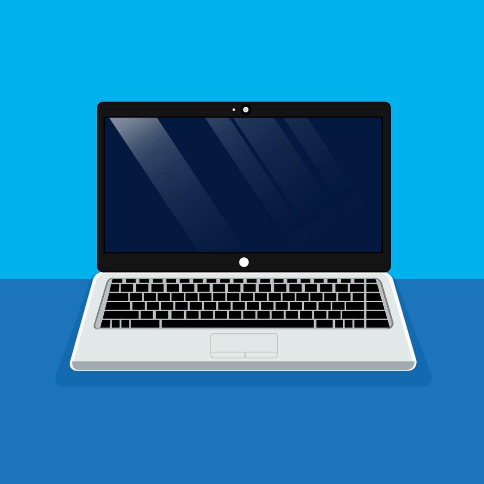 Laptop Vector illustrator design icon