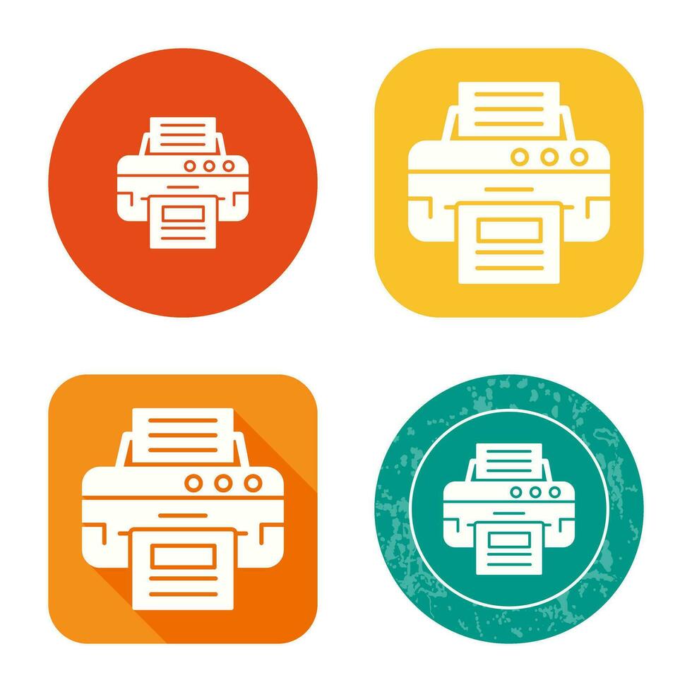 Printer Vector Icon
