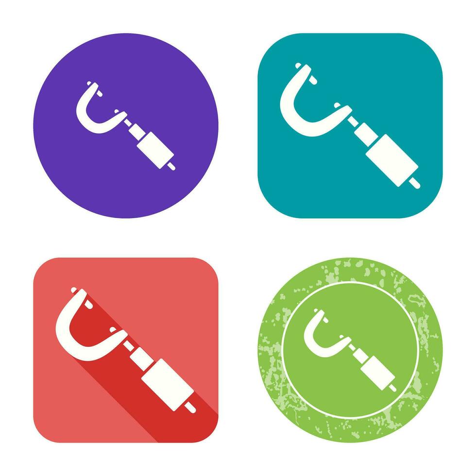 Micrometer Vector Icon