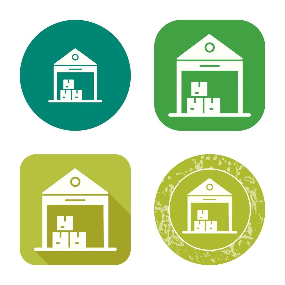 Warehouse Vector Icon