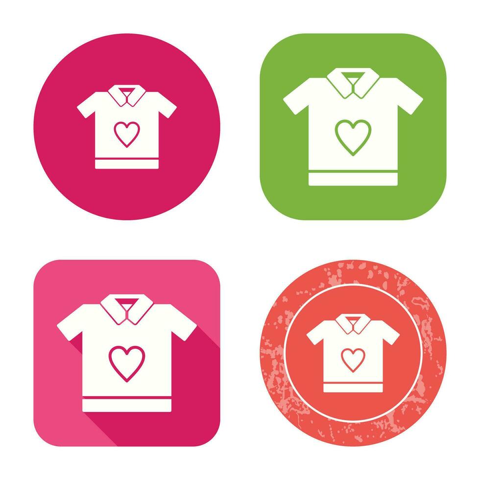 T Shirt Vector Icon
