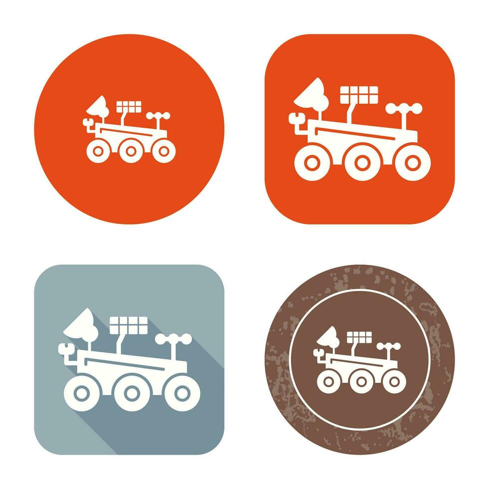 Mars Rover Vector Icon