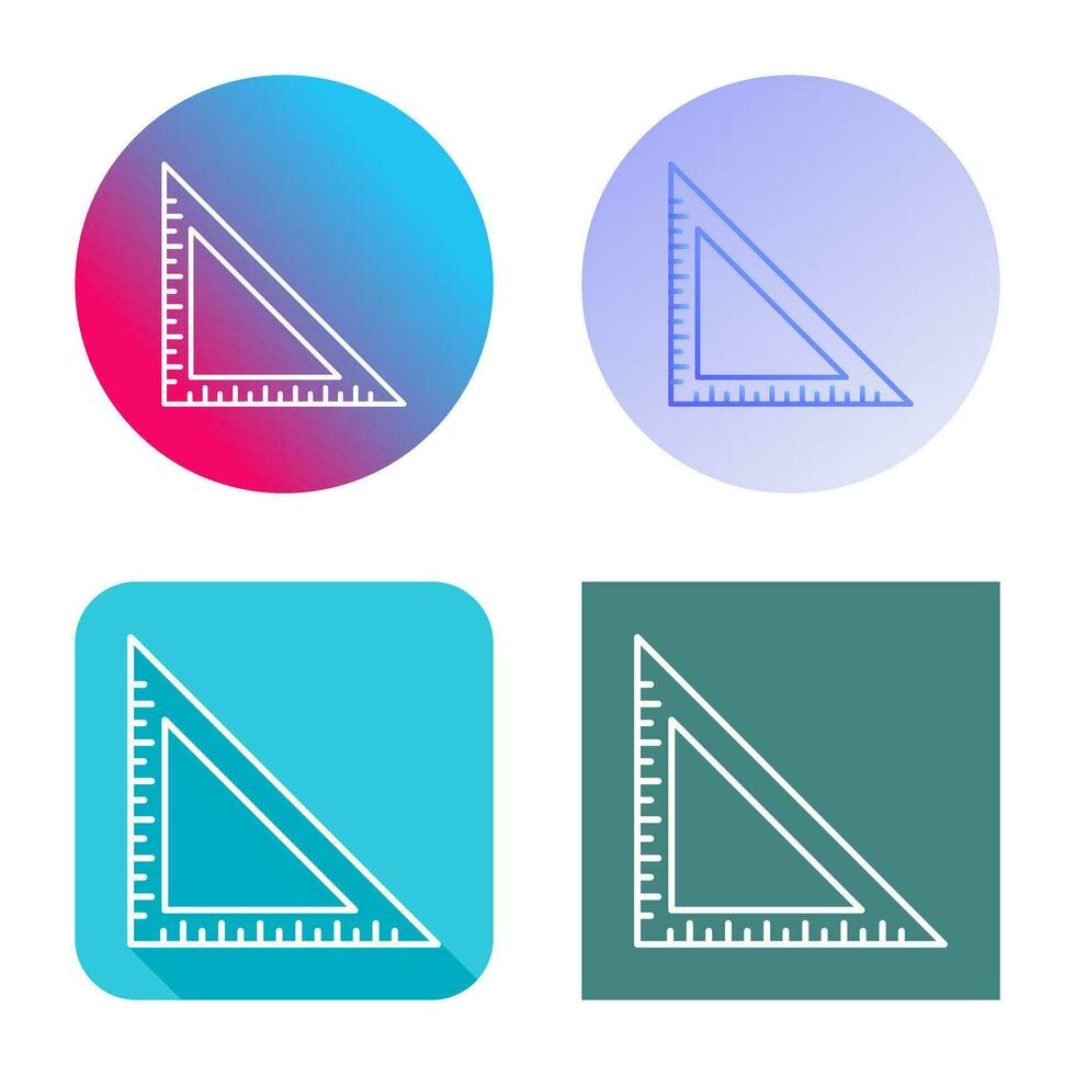 Set Square Vector Icon
