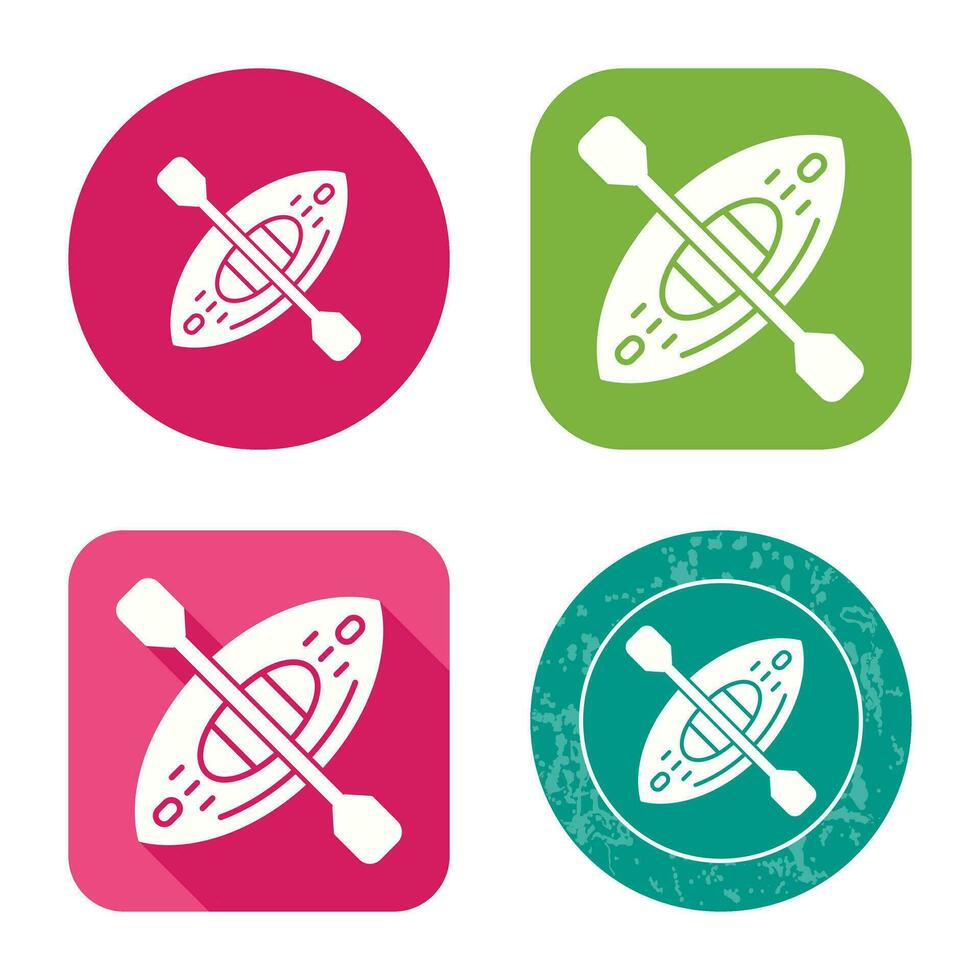Kayak Vector Icon