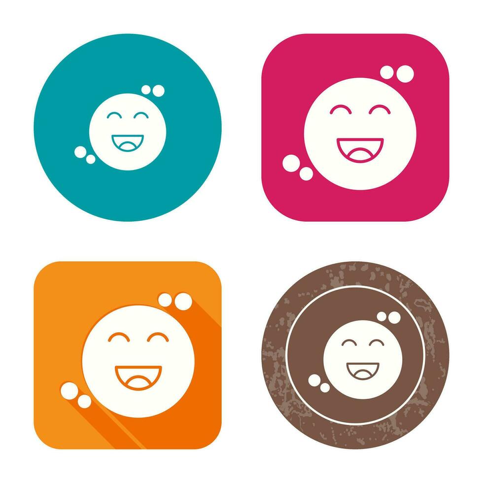 Happiness Vector Icon