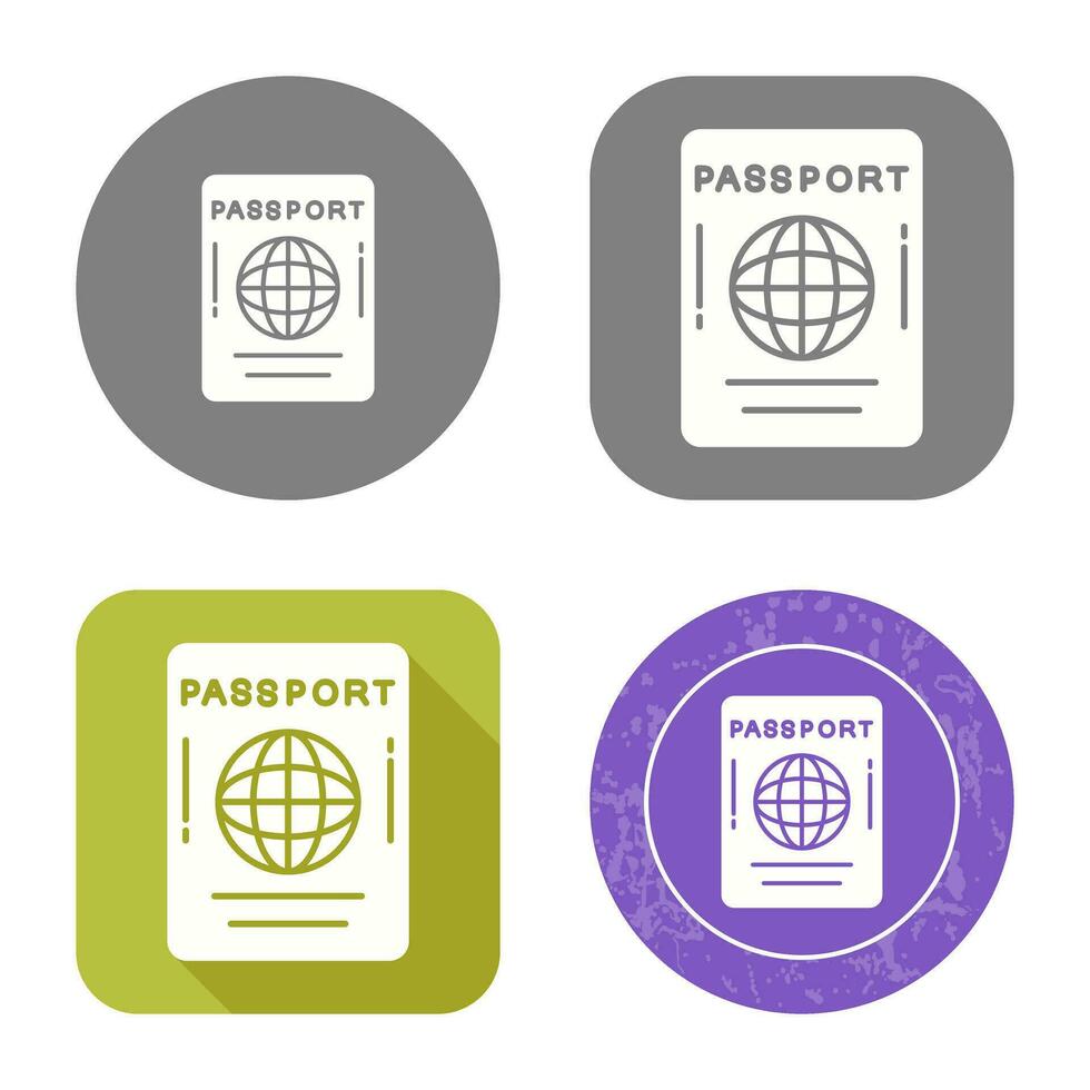 Passport Vector Icon