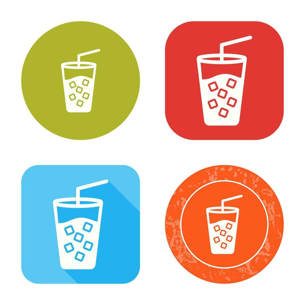 Cold Drink Vector Icon