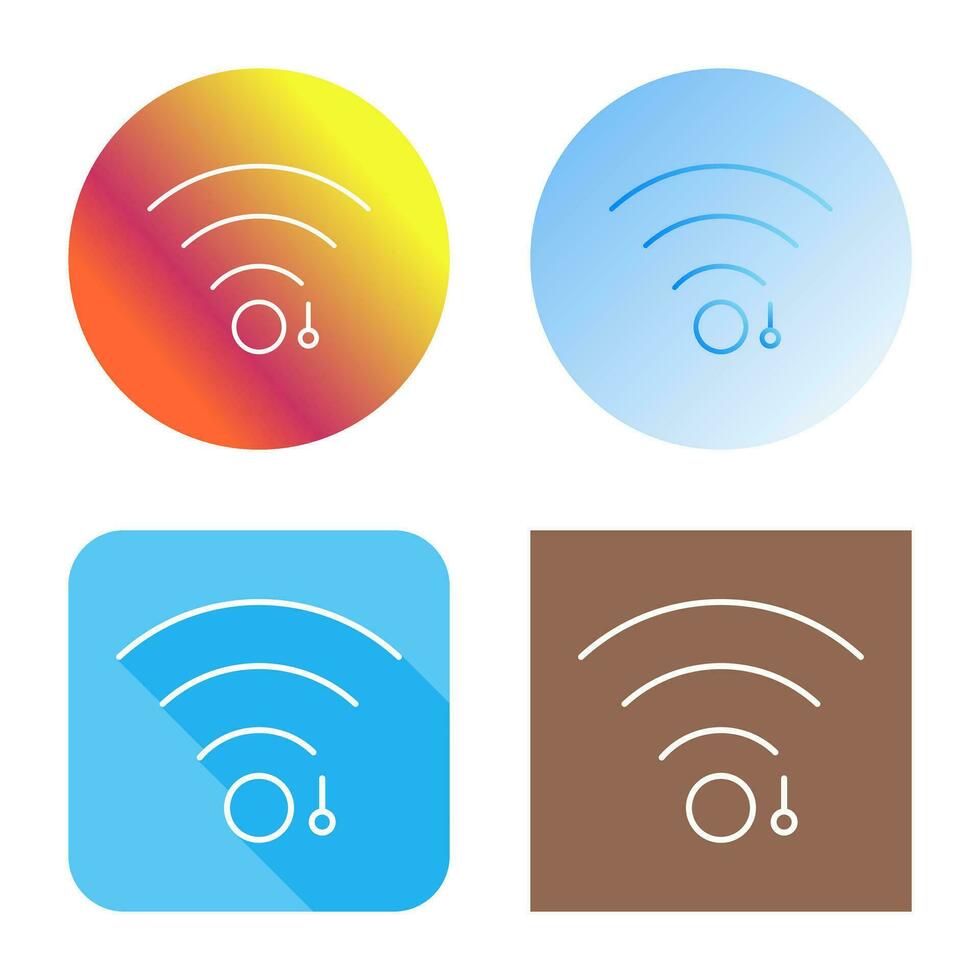 Unique WiFi Sign Vector Icon