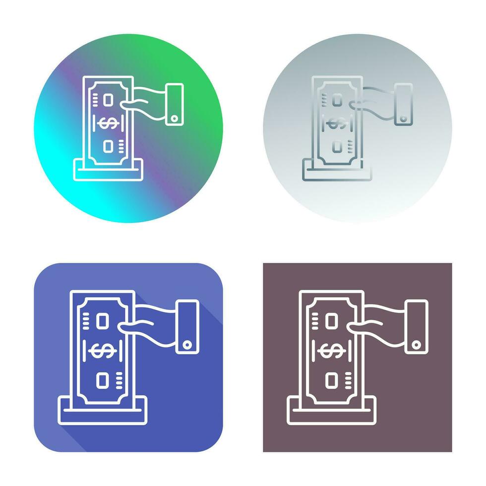 Deposit Vector Icon