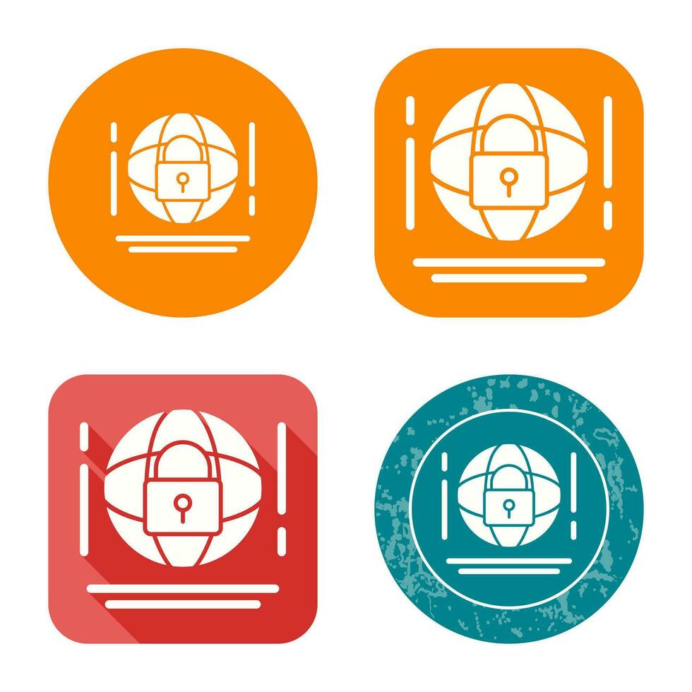 Internet Security Vector Icon