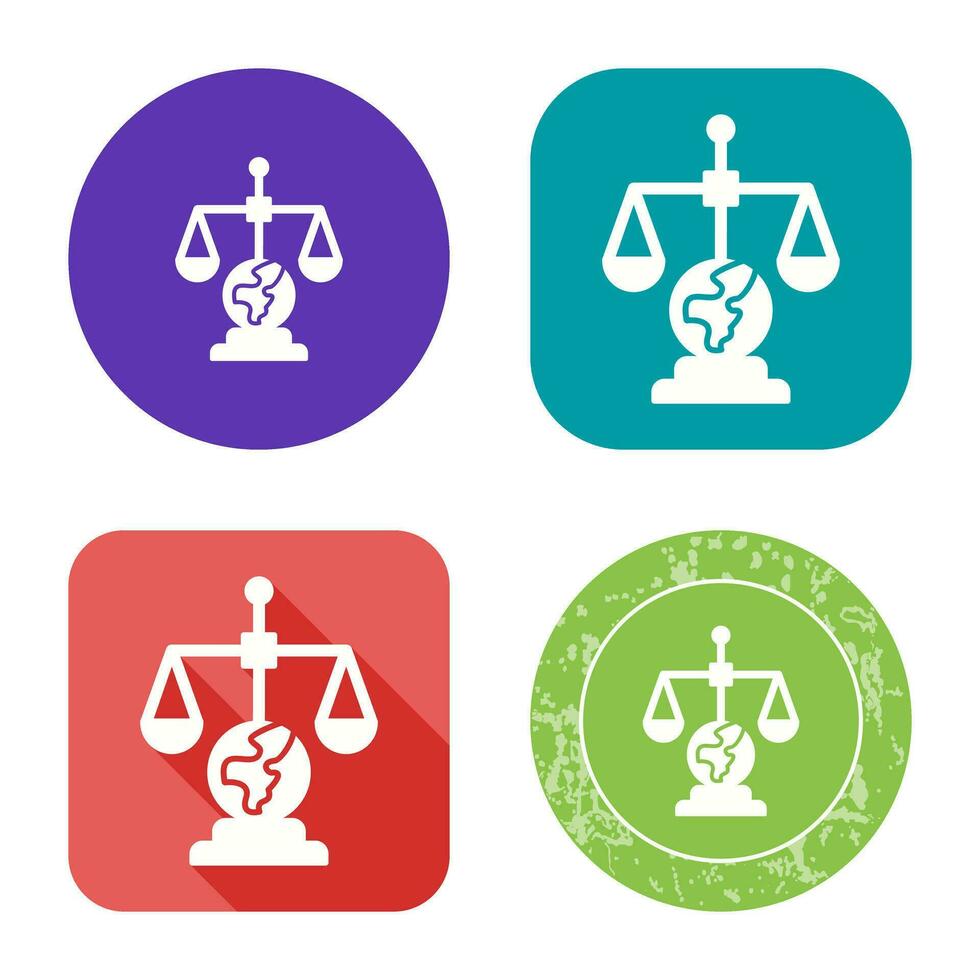 International Law Vector Icon