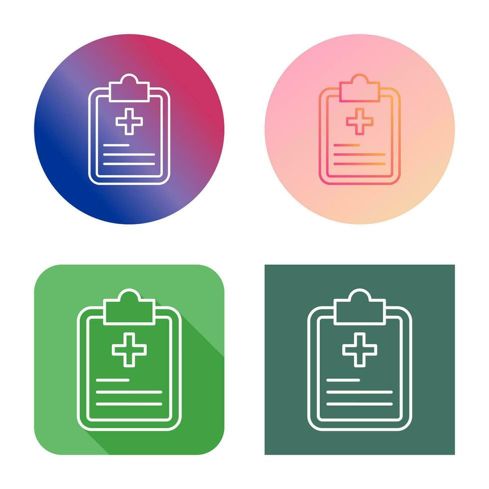 Prescription Vector Icon