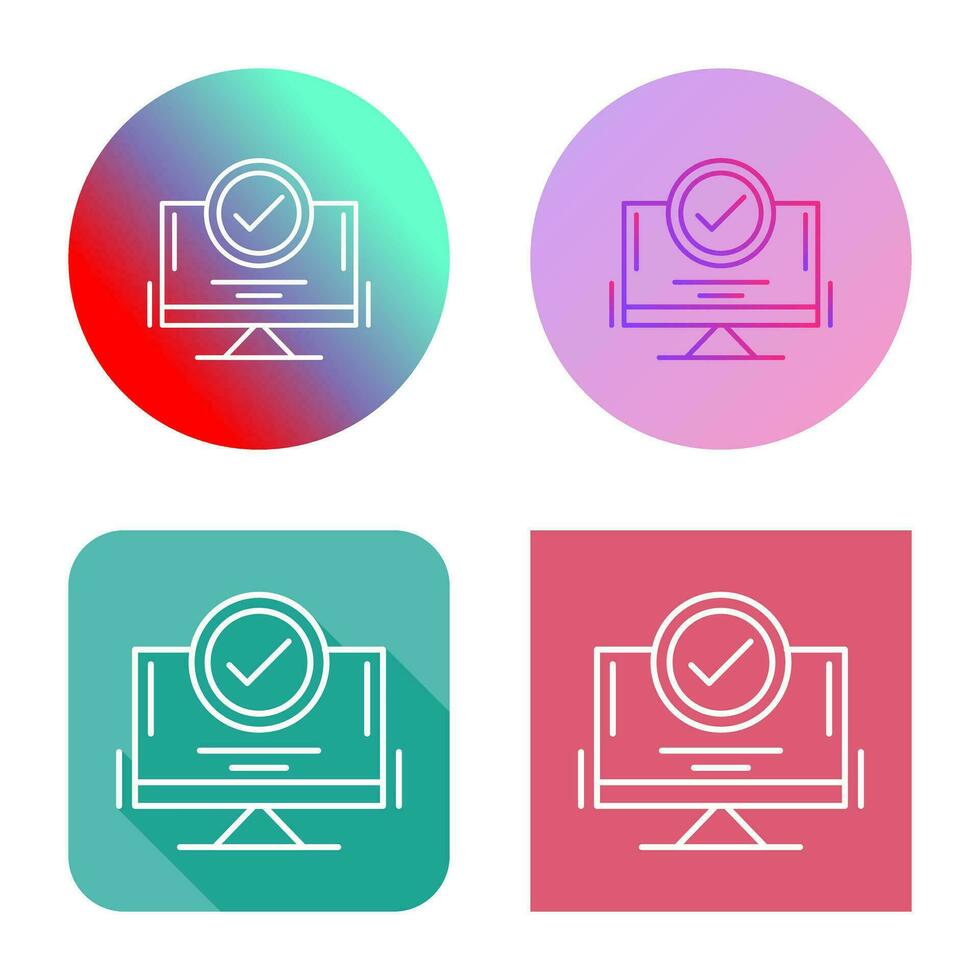 Confirmation Vector Icon