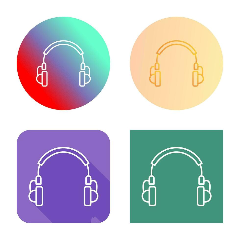 Unique Headphones Vector Icon