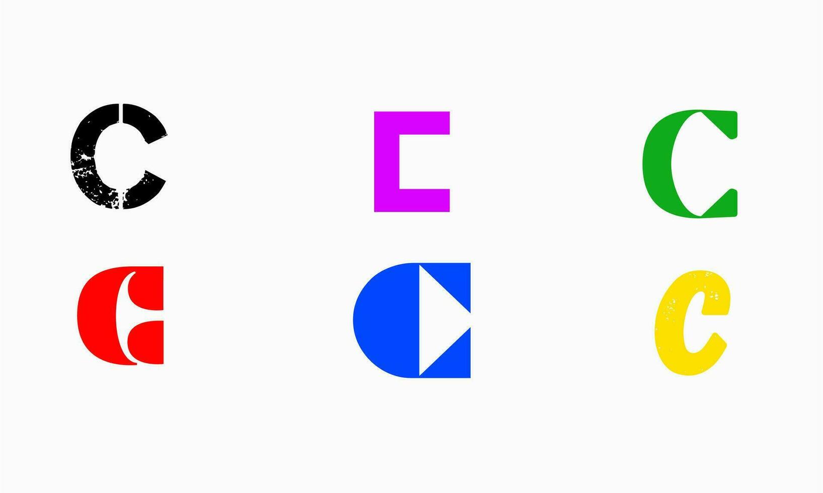 Colorful character of alphabet letter font logo. D E F alphabet logo. Alphabet letters creative fonts monogram logo. Font logo. Alphabet. text effect. 3d alphabet logo. small hand letter font design. vector