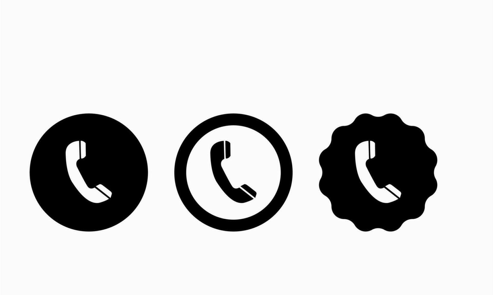 Call icon design for your business. vector