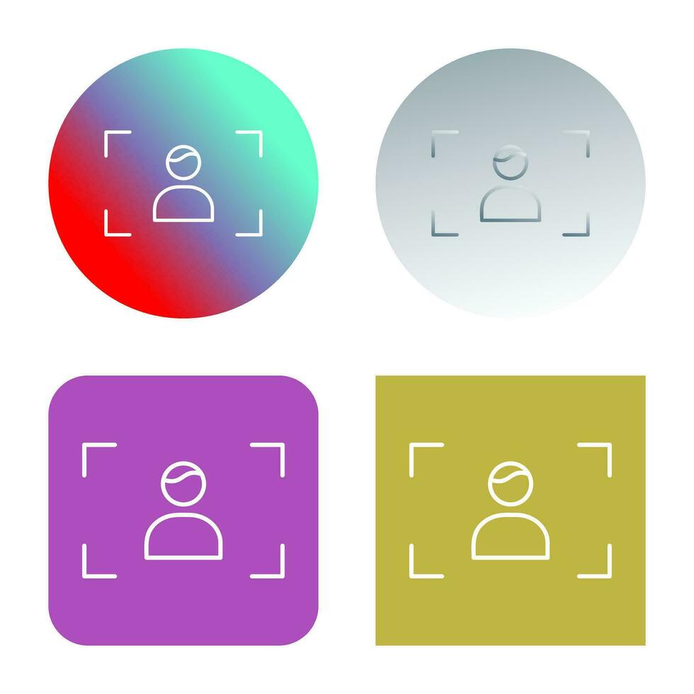 Unique Focus Vector Icon