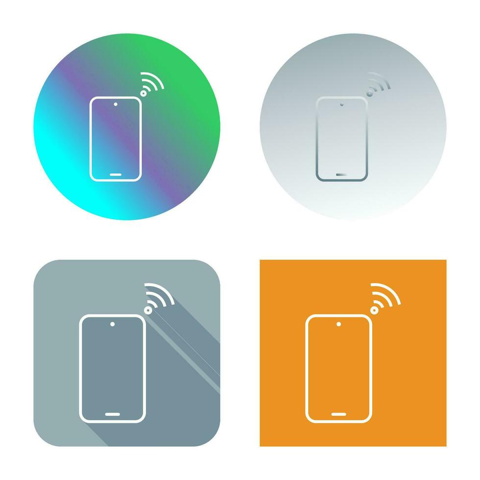 Unique Connected Device Vector Icon