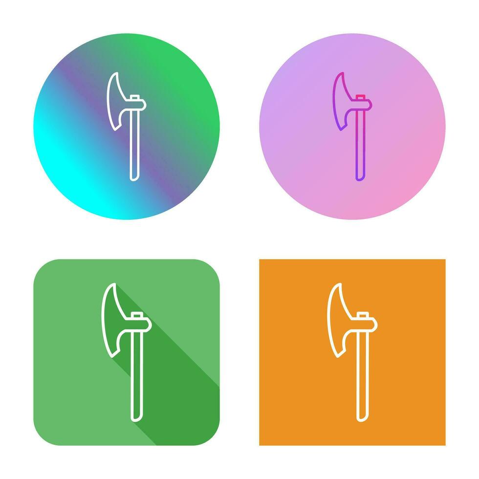 Unique Axe Vector Icon