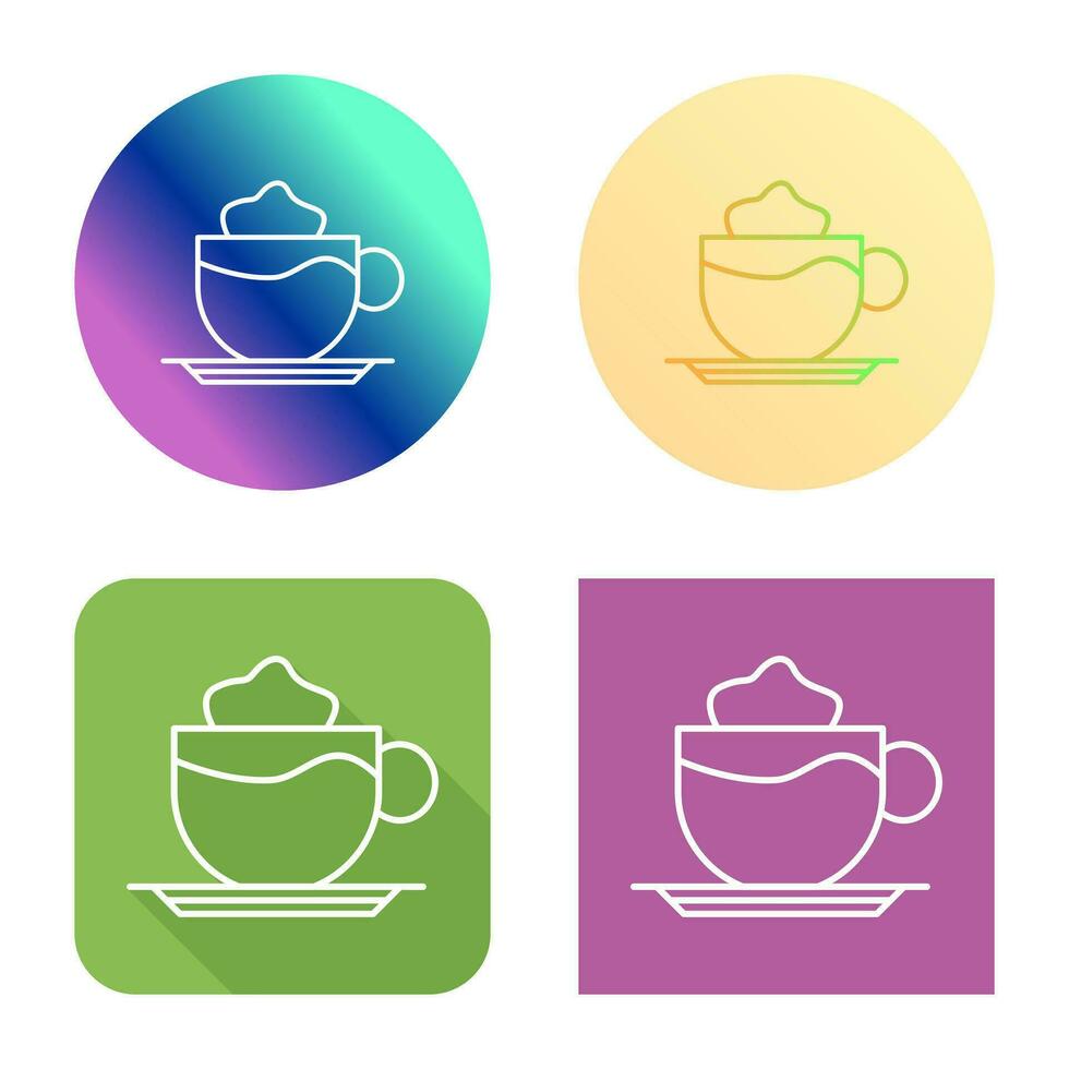 Latte Vector Icon