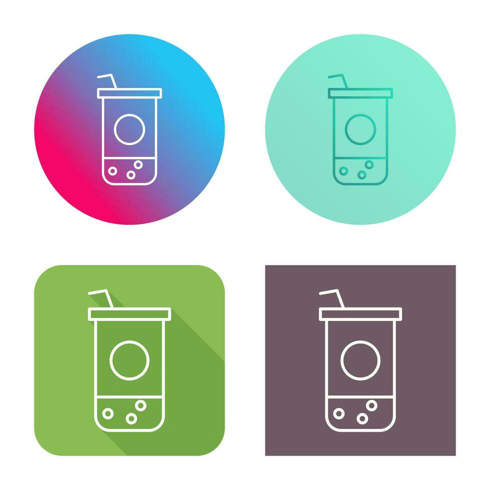 Chocolate Shake Vector Icon