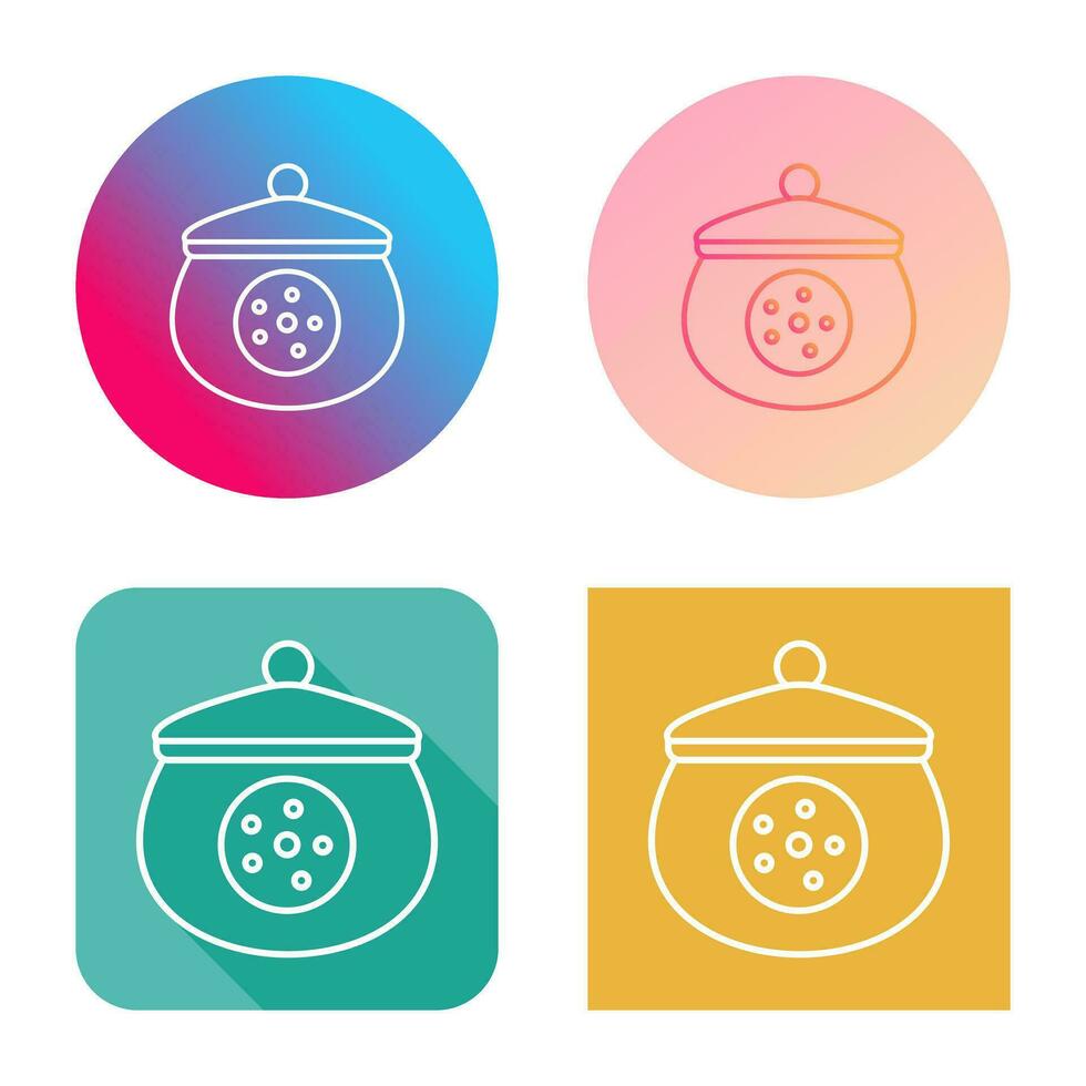 Cookie Jar Vector Icon