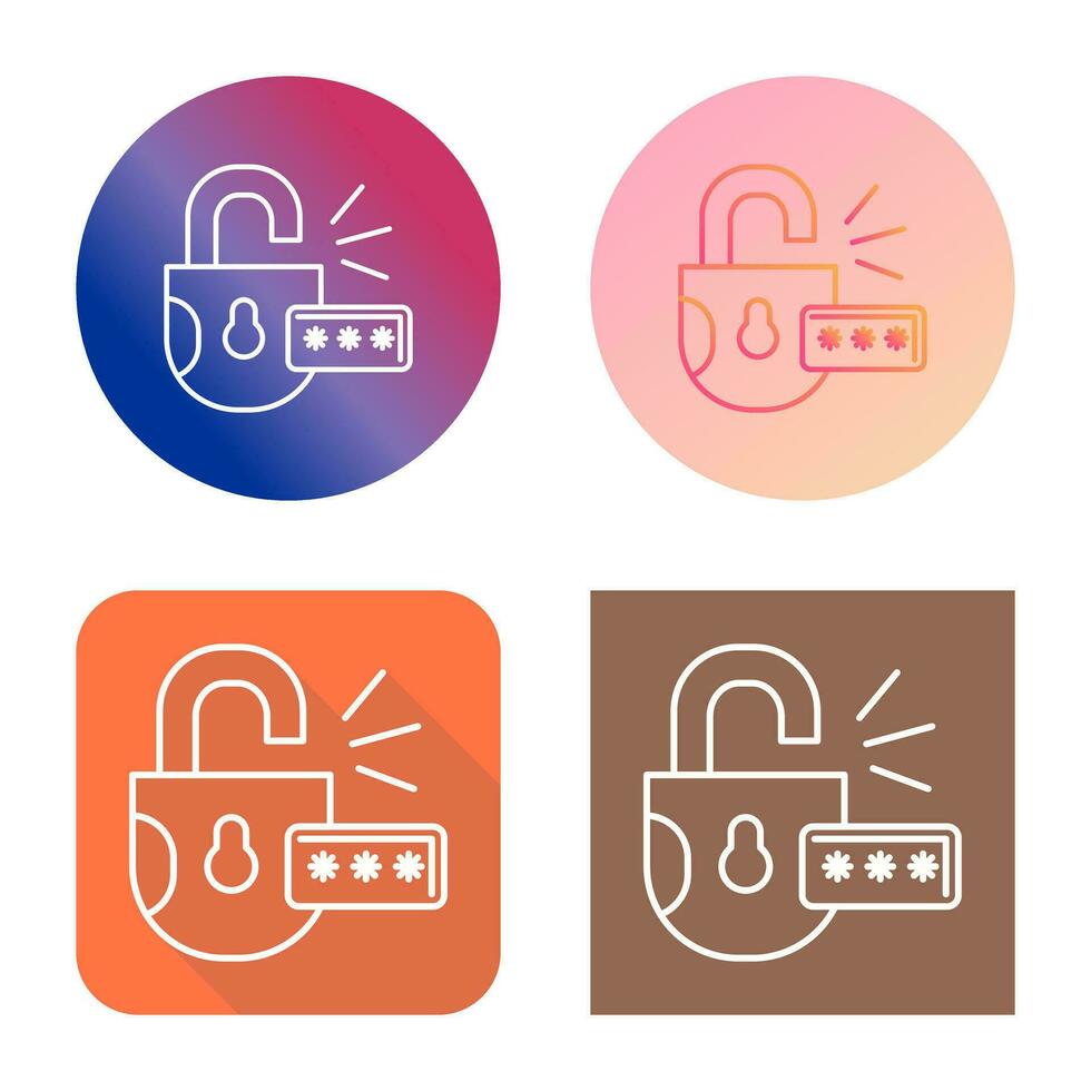 Unlock Vector Icon