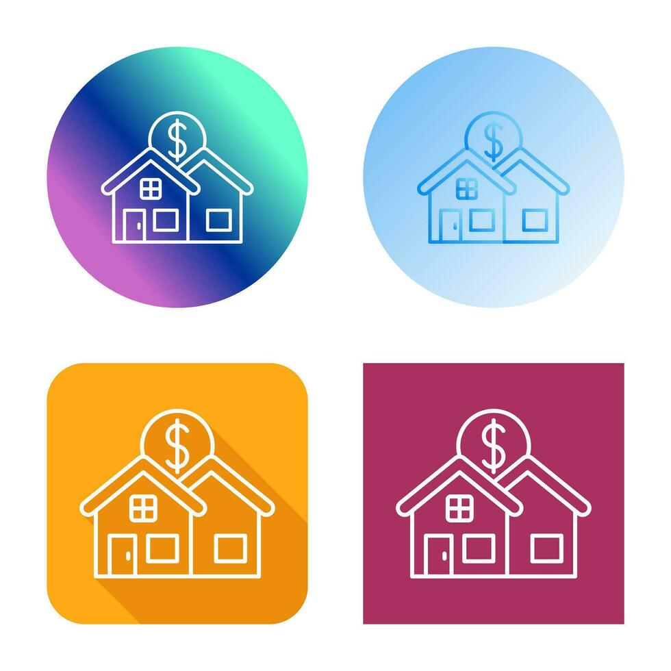 icono de vector residencial