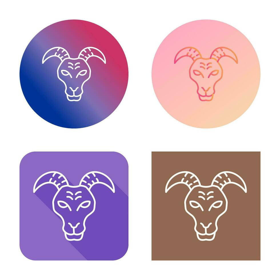 Goat Vector Icon