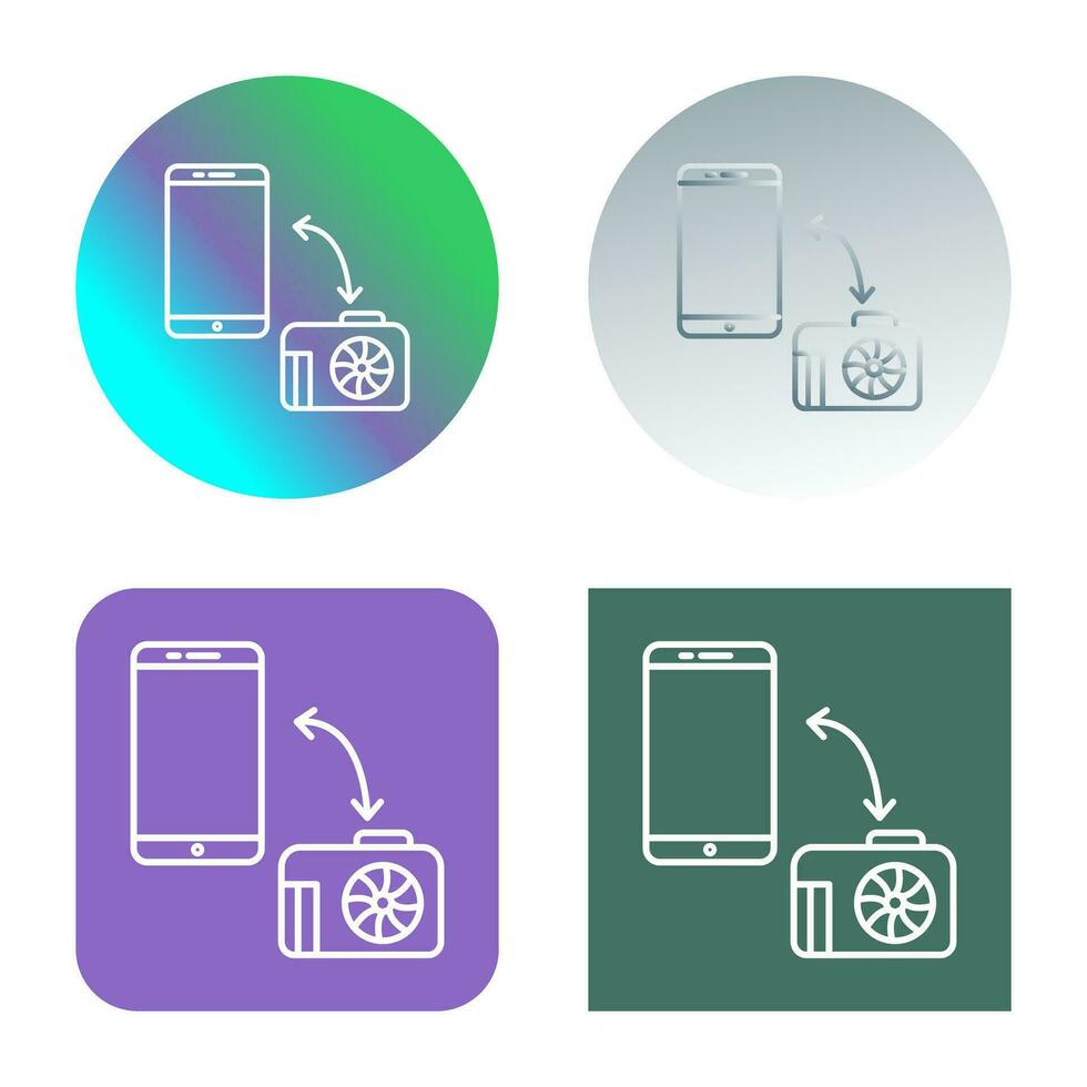 Unique Transfer Images Vector Icon