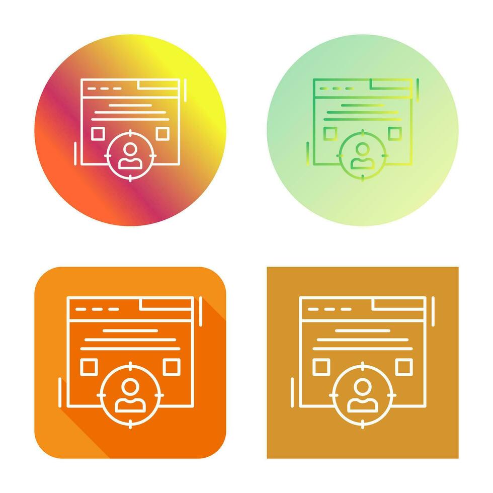 Target Audience Vector Icon