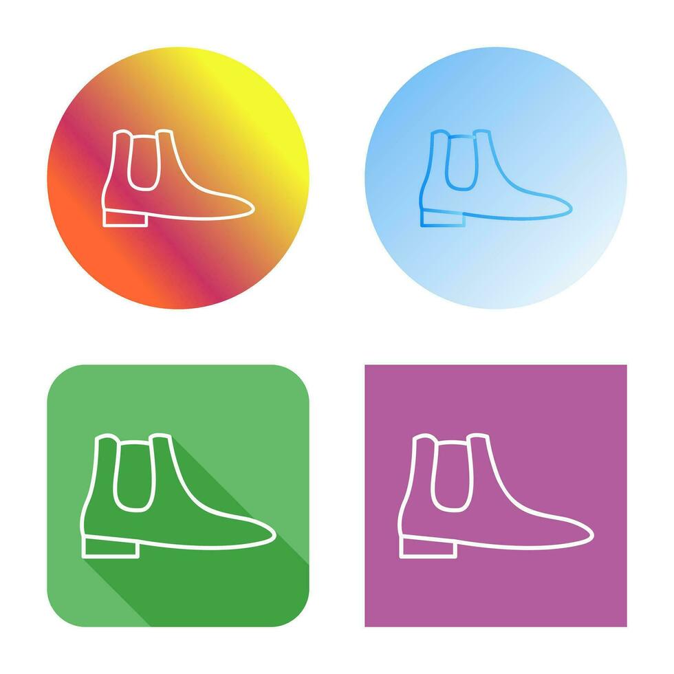 Men's Boots Vector Icon