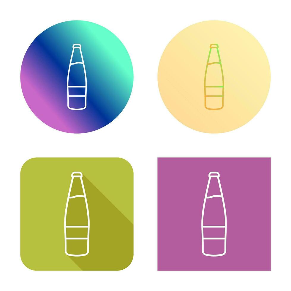 Beer Bottle Vector Icon