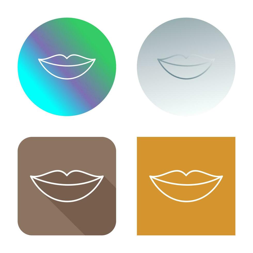 Lips Vector Icon