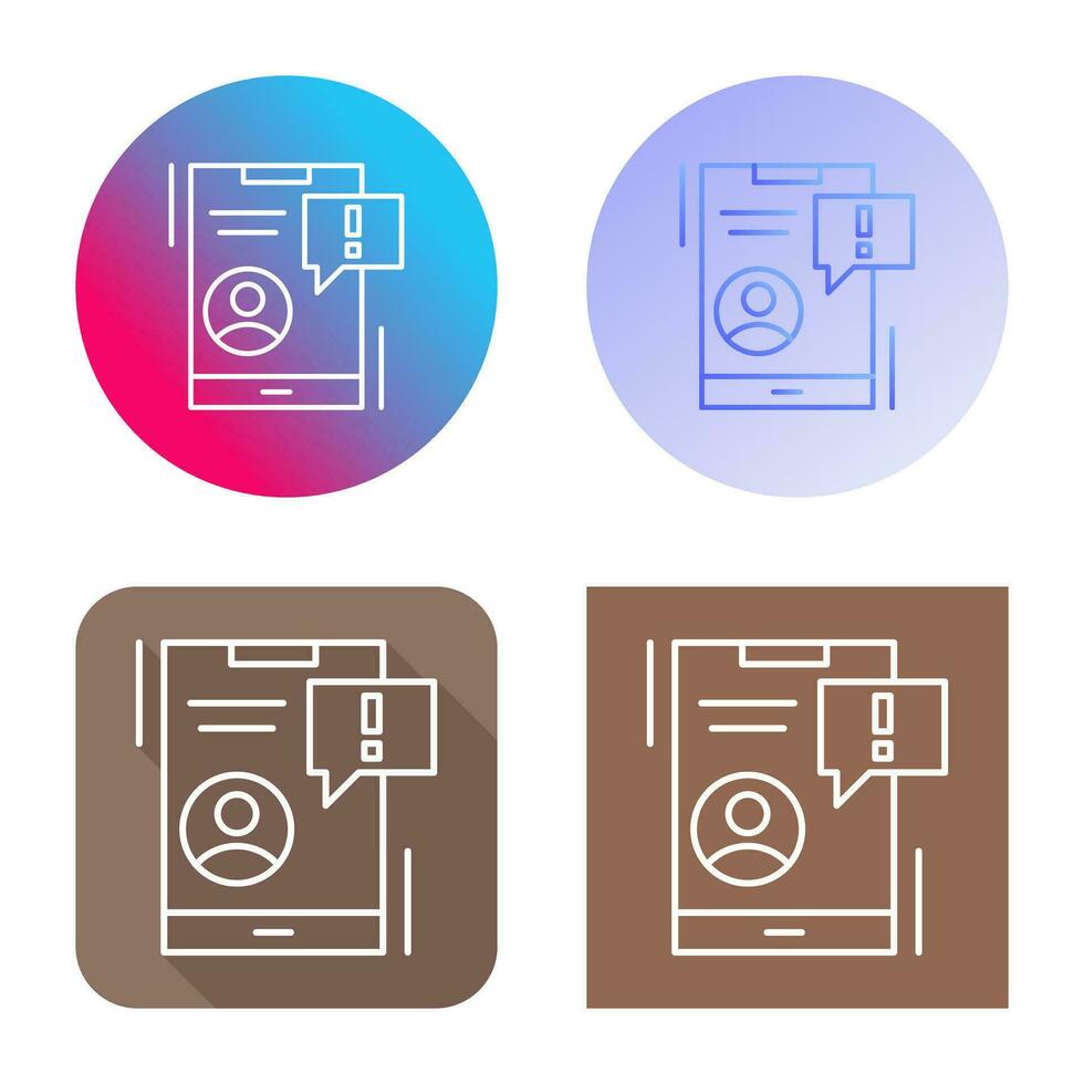 Notification Vector Icon